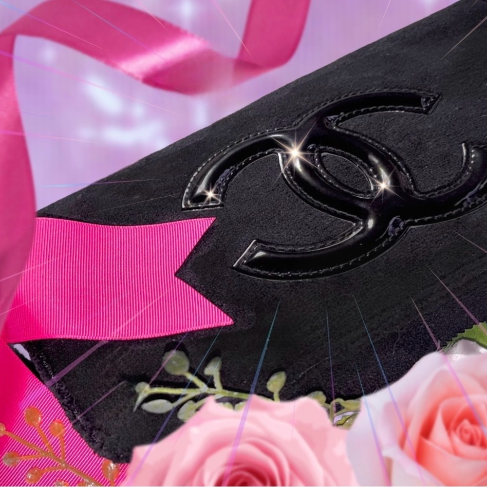 C H A N E L ‘ Precision VIP Novelty Black Soft Fur Inspired Handbag
